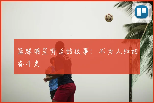 篮球明星背后的故事：不为人知的奋斗史
